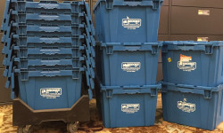 Plastic Crates; A Packing Alternative to Cardboard Boxes